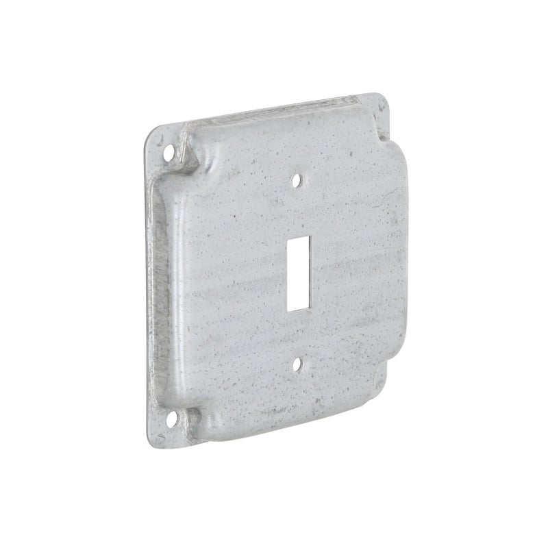 RACO Hubbell-Raco 800C 1 Toggle 4-Inch Square Exposed Work Cover - Image 1